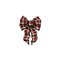 Holiday Trims Holiday Trims Assorted 7 Loop Plaid Christmas Bow 8.5 in. 7464 - alternate 2